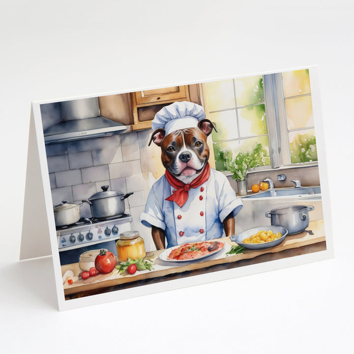 Yorkie Yorkshire Terrier The Chef Greeting Cards Pack of 8 Image 3