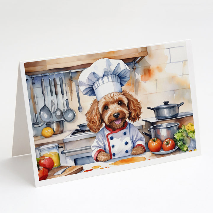 Yorkie Yorkshire Terrier The Chef Greeting Cards Pack of 8 Image 6