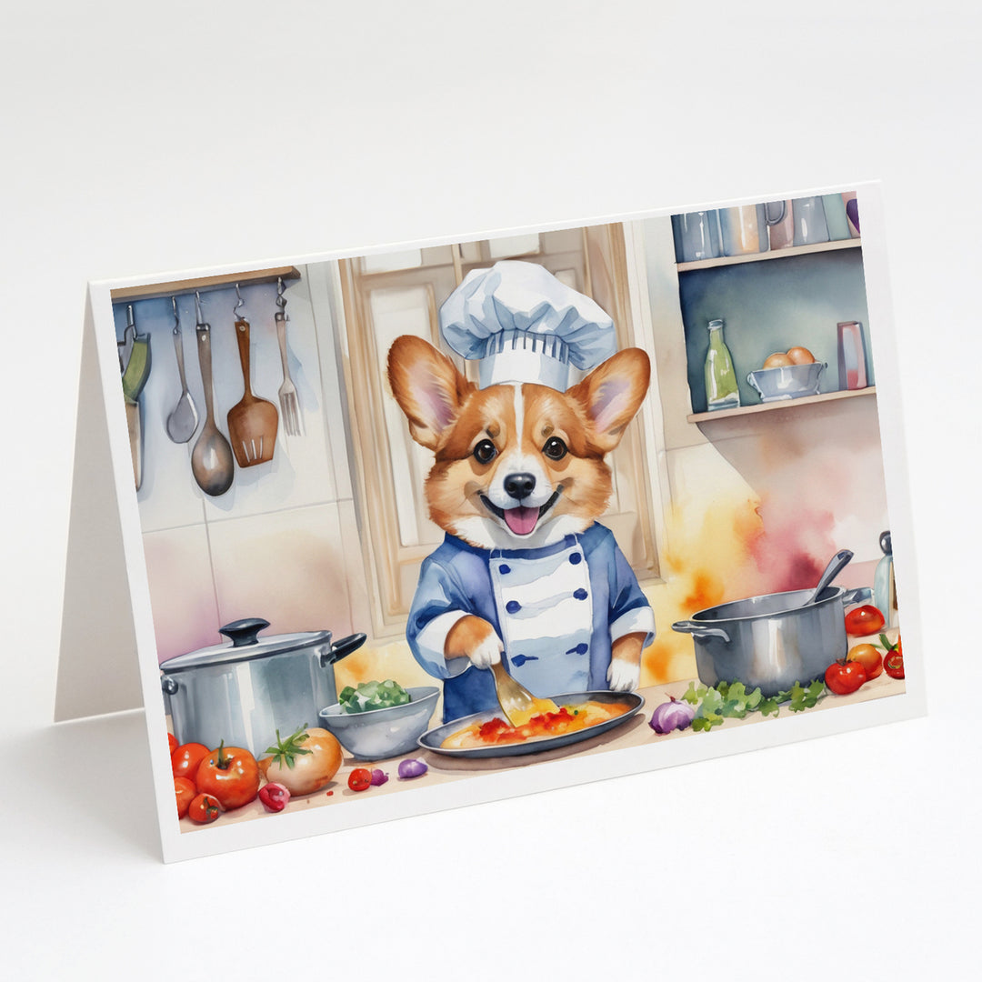 Yorkie Yorkshire Terrier The Chef Greeting Cards Pack of 8 Image 8