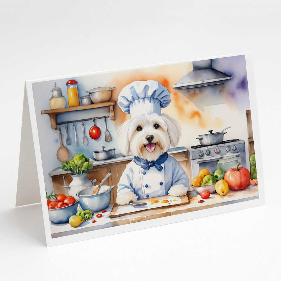 Yorkie Yorkshire Terrier The Chef Greeting Cards Pack of 8 Image 9