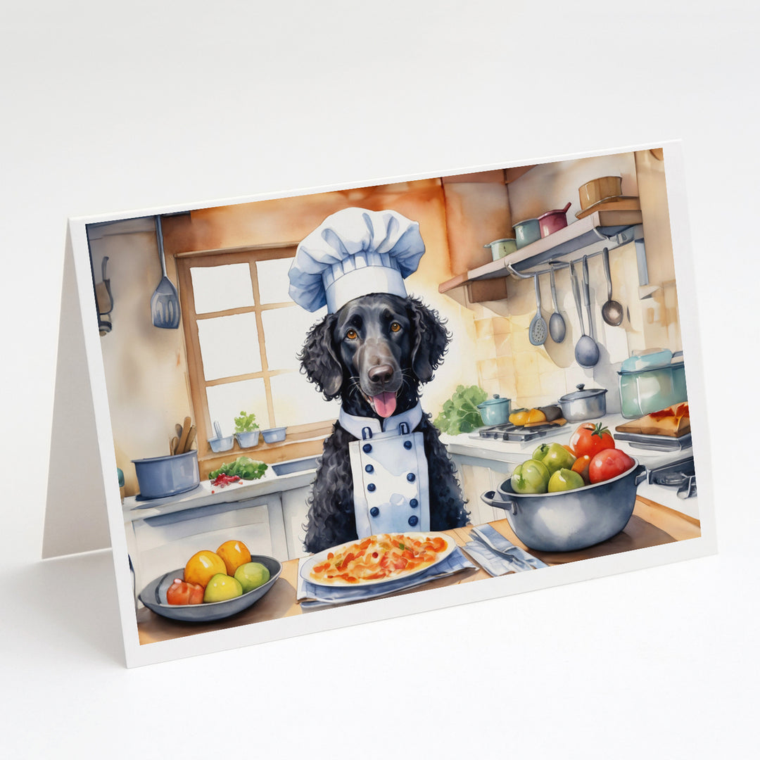 Yorkie Yorkshire Terrier The Chef Greeting Cards Pack of 8 Image 10