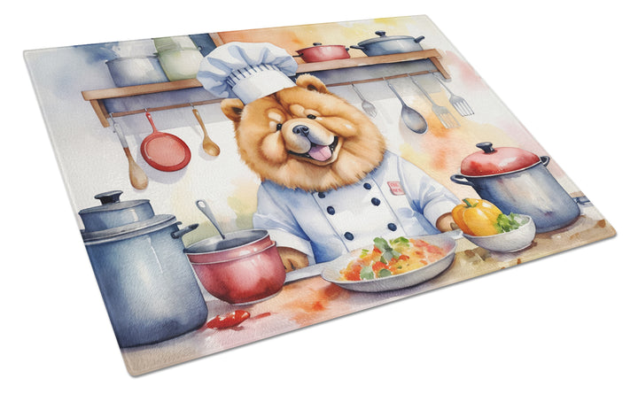 Yorkie Yorkshire Terrier The Chef Glass Cutting Board Image 5