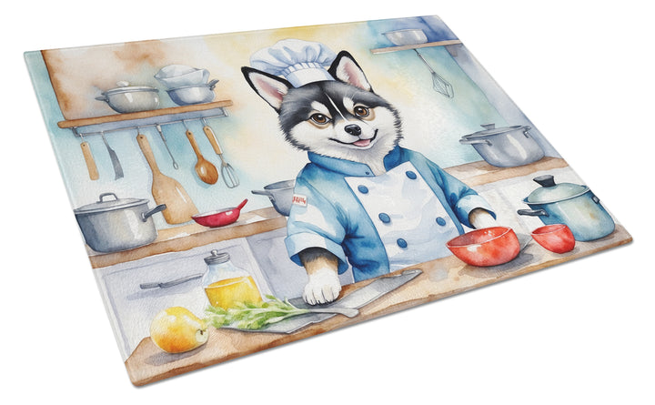 Yorkie Yorkshire Terrier The Chef Glass Cutting Board Image 5