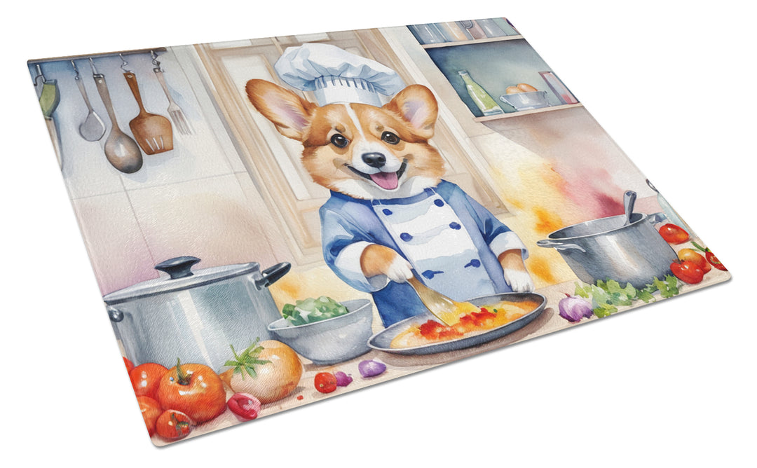 Yorkie Yorkshire Terrier The Chef Glass Cutting Board Image 8