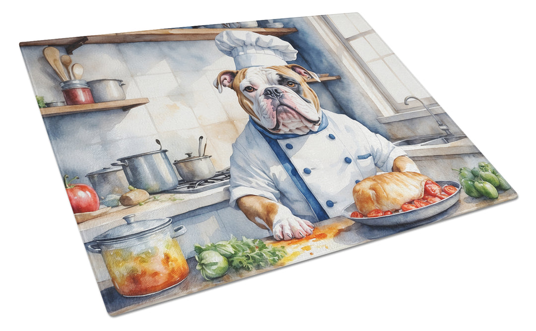 Yorkie Yorkshire Terrier The Chef Glass Cutting Board Image 7