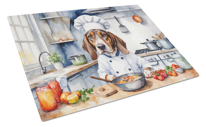 Yorkie Yorkshire Terrier The Chef Glass Cutting Board Image 8