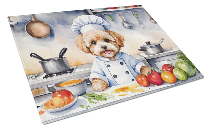 Yorkie Yorkshire Terrier The Chef Glass Cutting Board Image 7