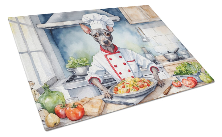 Yorkie Yorkshire Terrier The Chef Glass Cutting Board Image 11