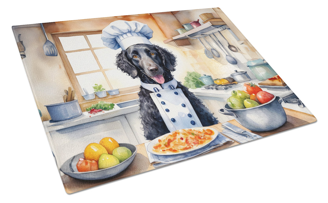 Yorkie Yorkshire Terrier The Chef Glass Cutting Board Image 10