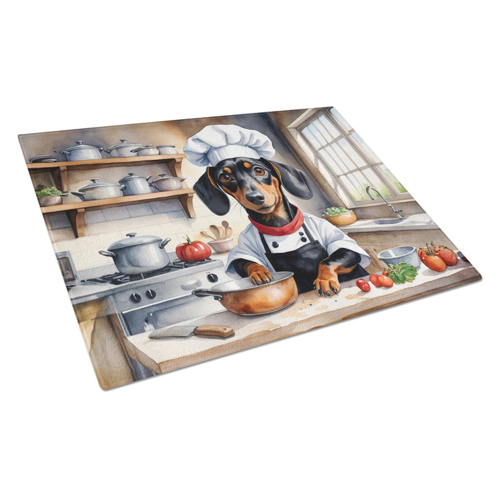 Yorkie Yorkshire Terrier The Chef Glass Cutting Board Image 11