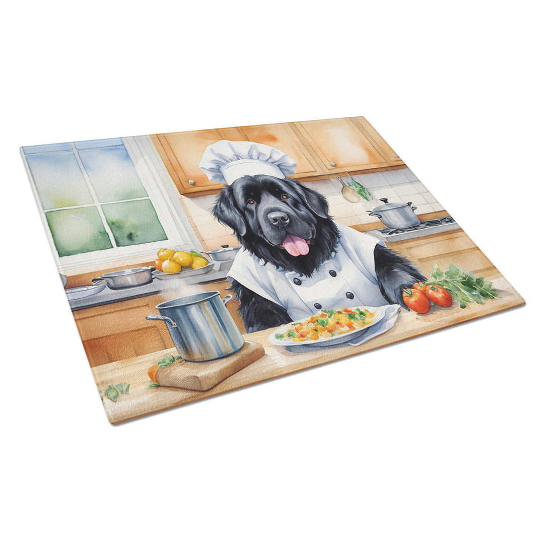 Yorkie Yorkshire Terrier The Chef Glass Cutting Board Image 11