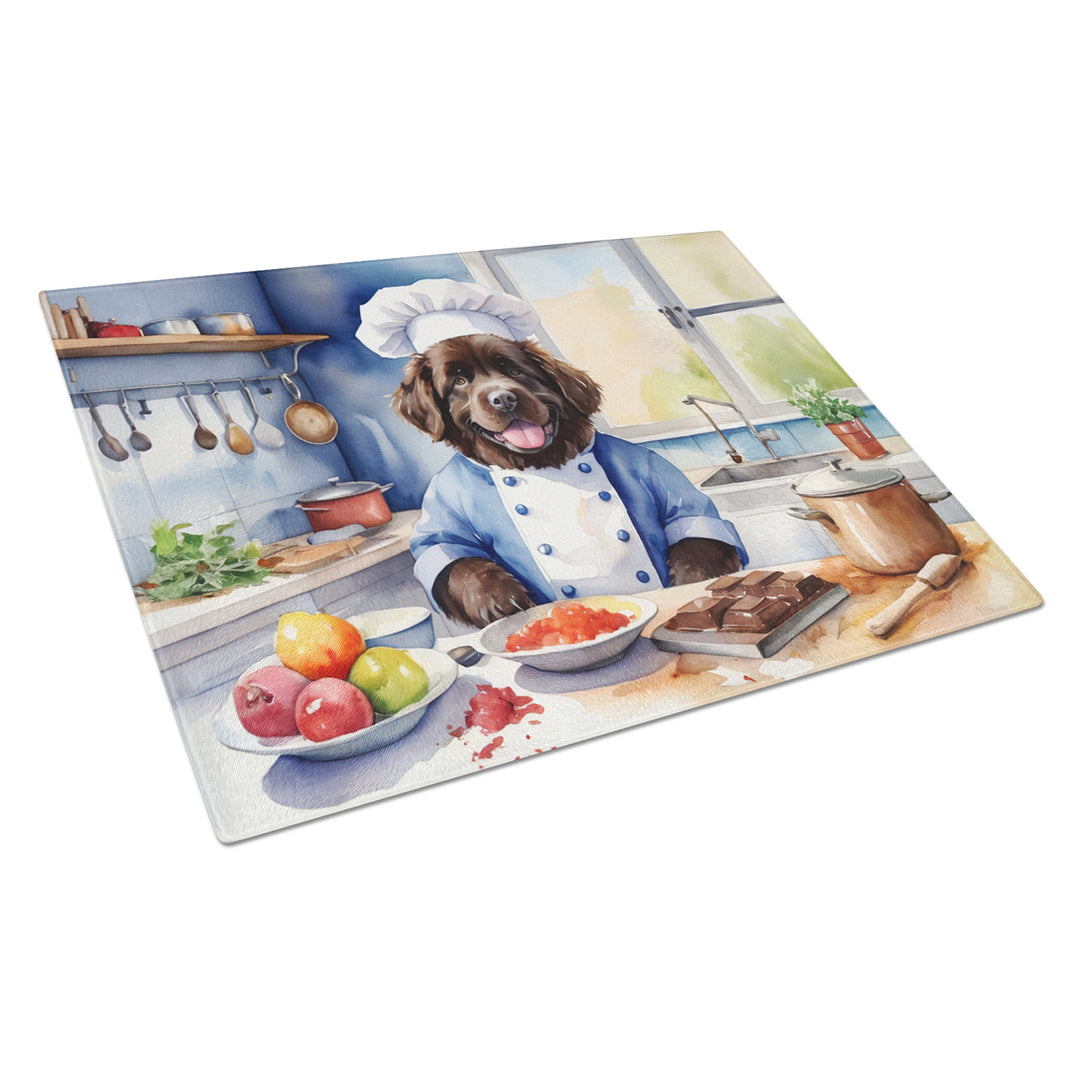 Yorkie Yorkshire Terrier The Chef Glass Cutting Board Image 12