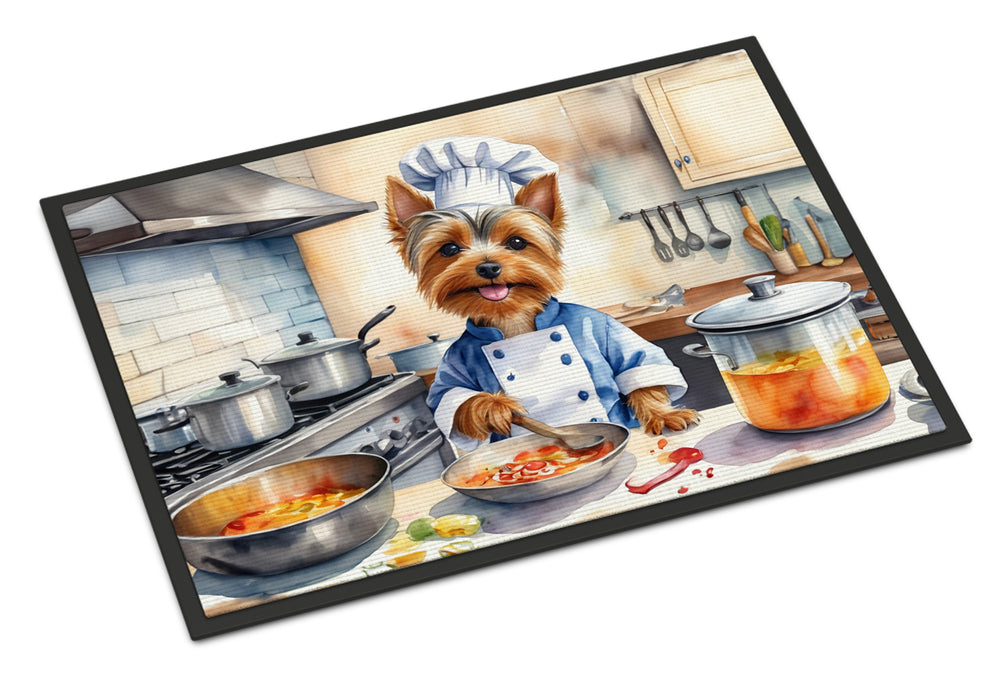 Yorkie Yorkshire Terrier The Chef Doormat Image 2