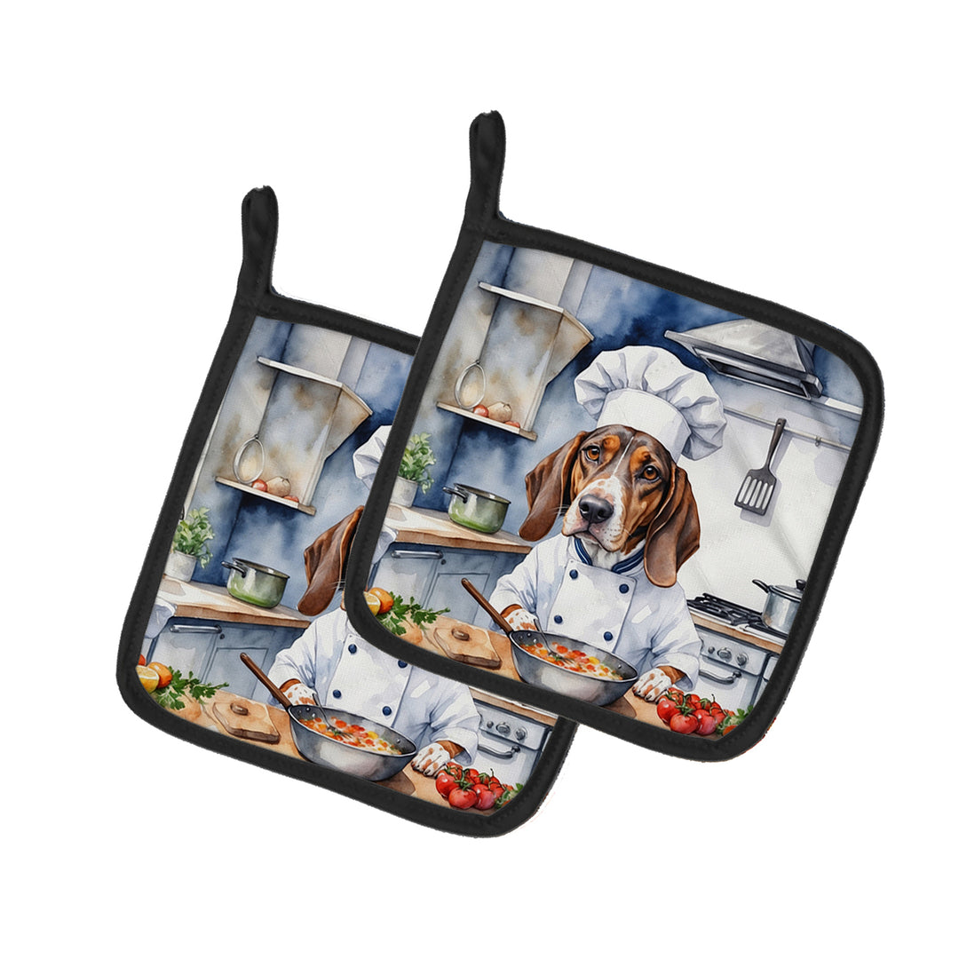 Yorkie Yorkshire Terrier The Chef Pair of Pot Holders Image 8