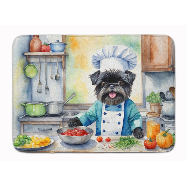 Yorkie Yorkshire Terrier The Chef Memory Foam Kitchen Mat Image 1