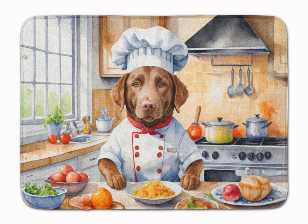Yorkie Yorkshire Terrier The Chef Memory Foam Kitchen Mat Image 2