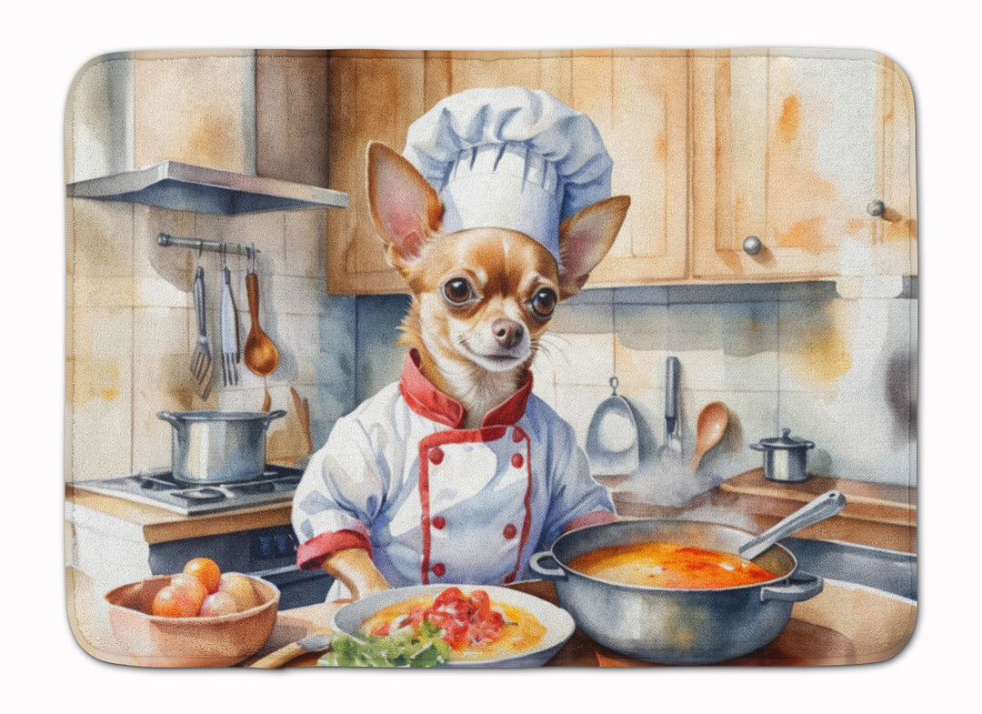 Yorkie Yorkshire Terrier The Chef Memory Foam Kitchen Mat Image 3