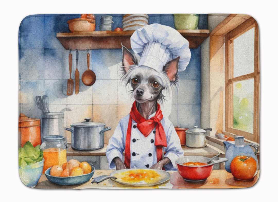 Yorkie Yorkshire Terrier The Chef Memory Foam Kitchen Mat Image 1