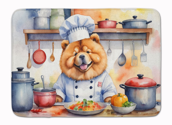 Yorkie Yorkshire Terrier The Chef Memory Foam Kitchen Mat Image 1