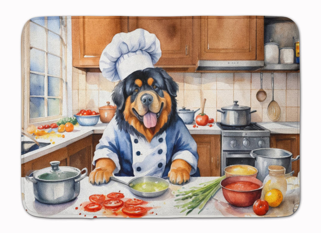 Yorkie Yorkshire Terrier The Chef Memory Foam Kitchen Mat Image 1