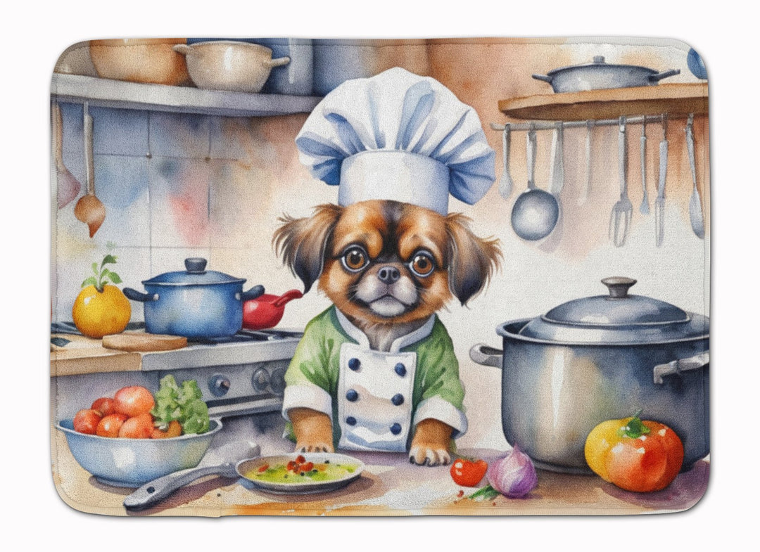 Yorkie Yorkshire Terrier The Chef Memory Foam Kitchen Mat Image 1