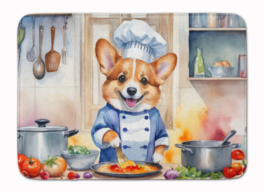 Yorkie Yorkshire Terrier The Chef Memory Foam Kitchen Mat Image 8