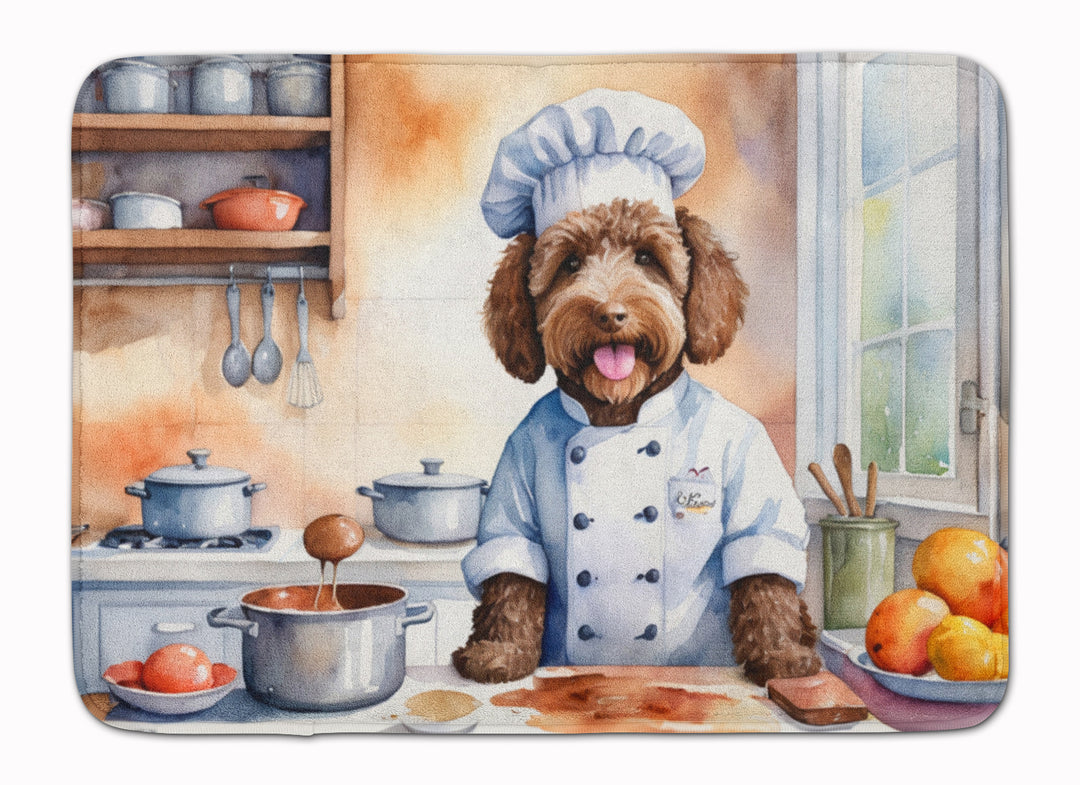 Yorkie Yorkshire Terrier The Chef Memory Foam Kitchen Mat Image 2