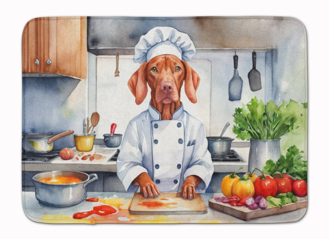 Yorkie Yorkshire Terrier The Chef Memory Foam Kitchen Mat Image 1