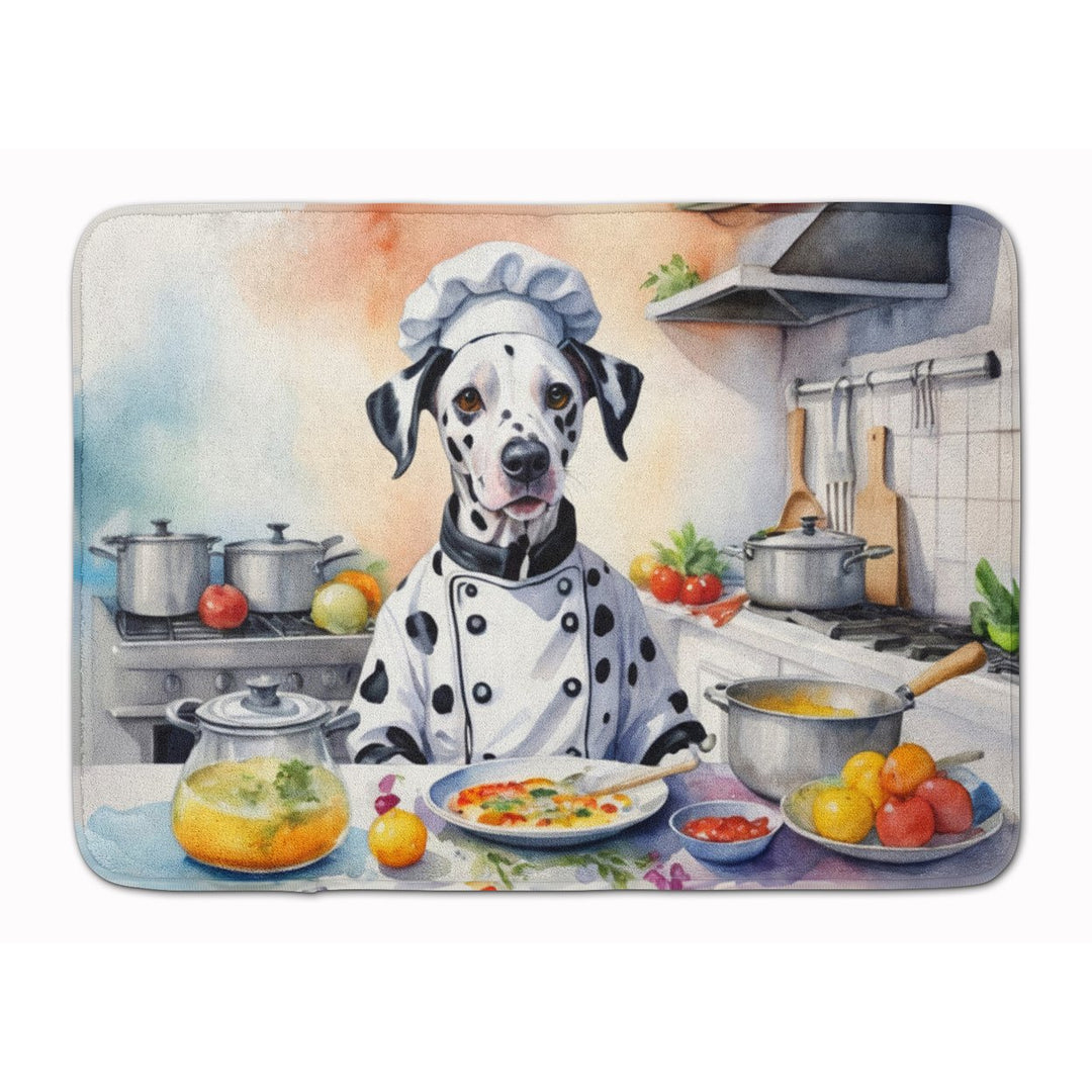 Yorkie Yorkshire Terrier The Chef Memory Foam Kitchen Mat Image 1