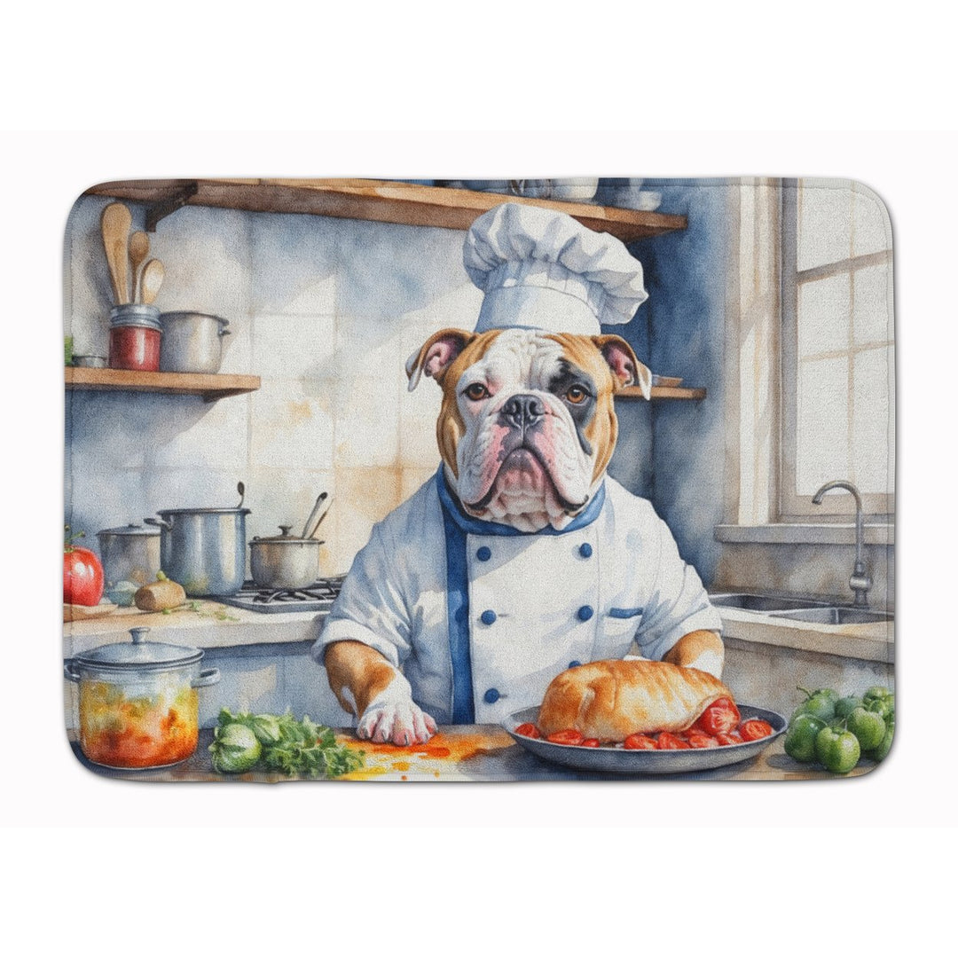 Yorkie Yorkshire Terrier The Chef Memory Foam Kitchen Mat Image 1