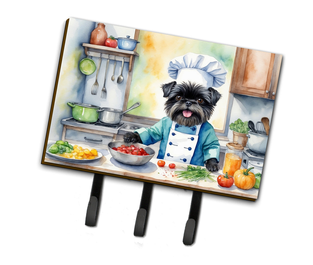 Yorkie Yorkshire Terrier The Chef Leash or Key Holder Image 1