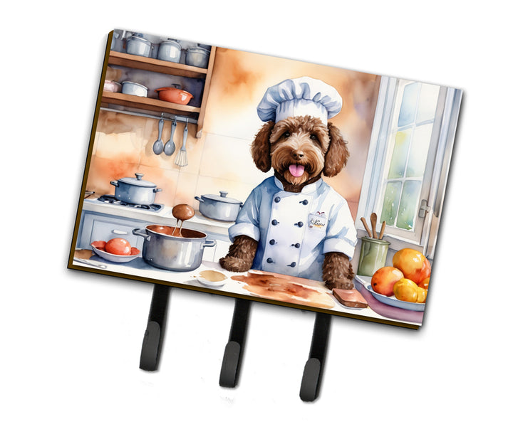 Yorkie Yorkshire Terrier The Chef Leash or Key Holder Image 2