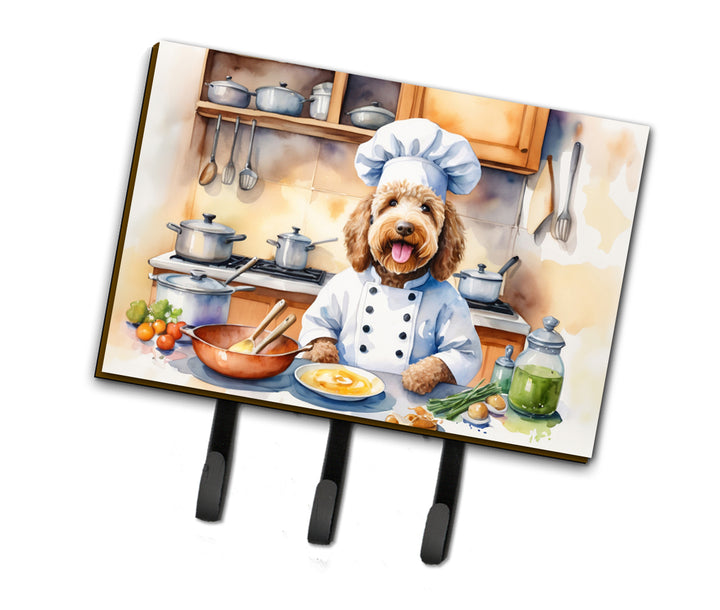 Yorkie Yorkshire Terrier The Chef Leash or Key Holder Image 3