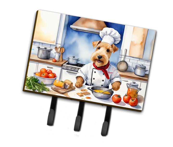 Yorkie Yorkshire Terrier The Chef Leash or Key Holder Image 4