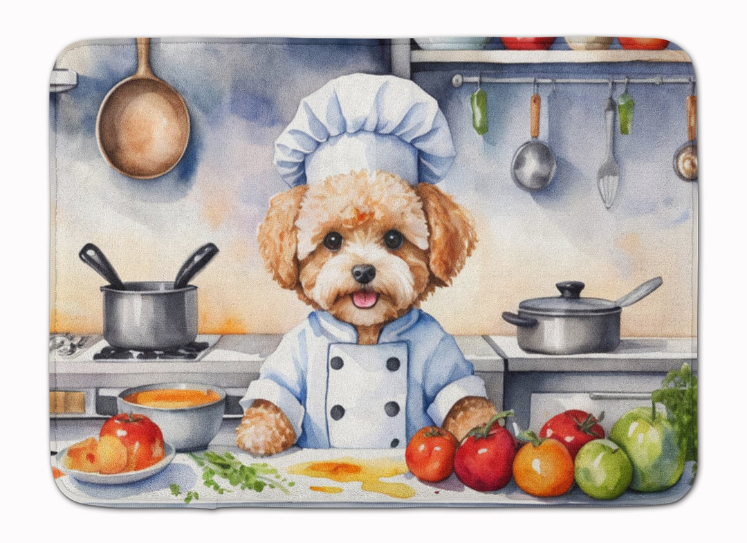 Yorkie Yorkshire Terrier The Chef Memory Foam Kitchen Mat Image 1