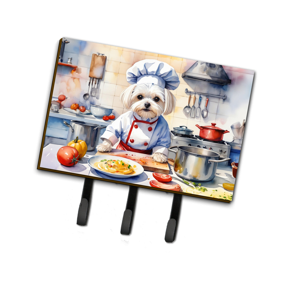 Yorkie Yorkshire Terrier The Chef Leash or Key Holder Image 6