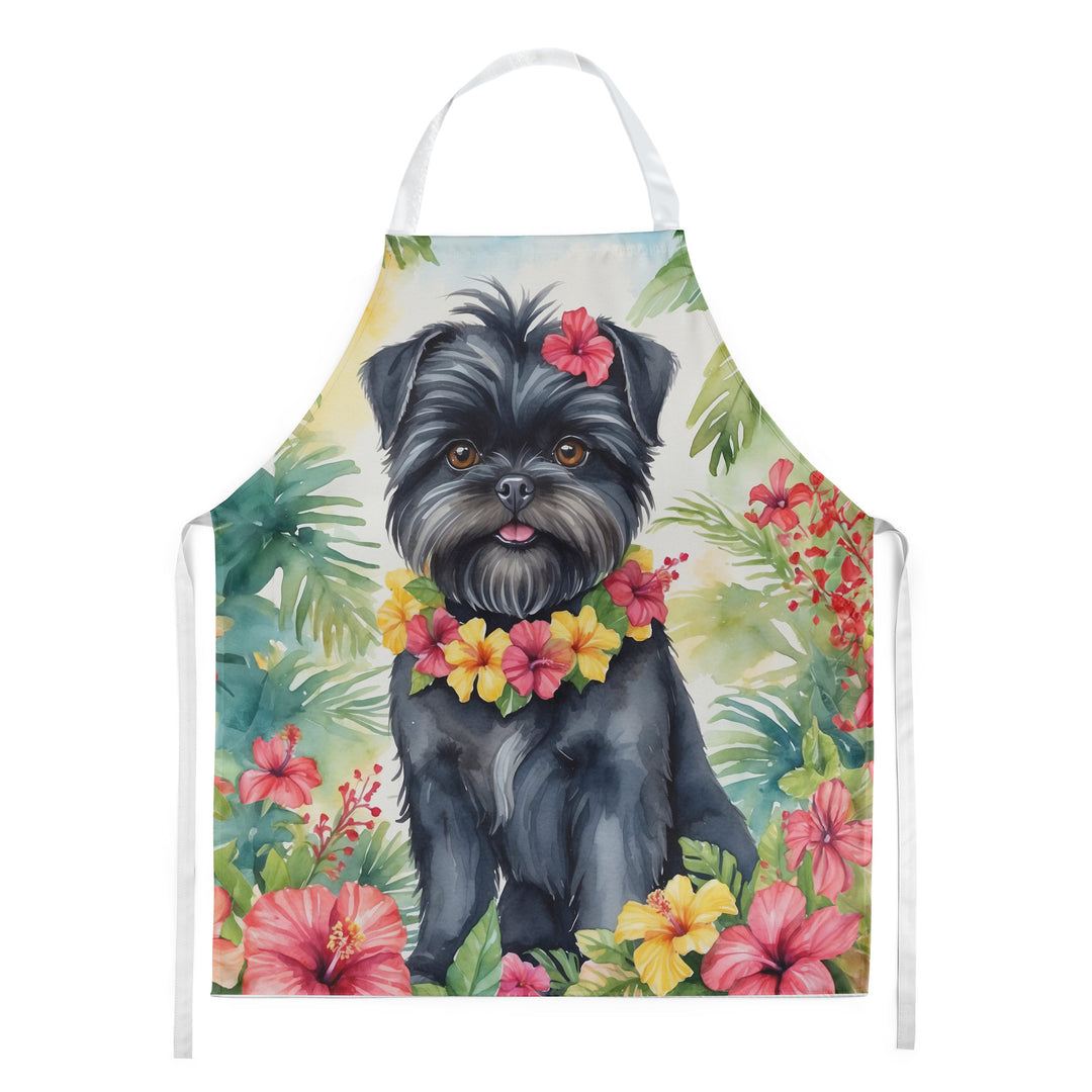 Yorkshire Terrier Luau Apron Image 1