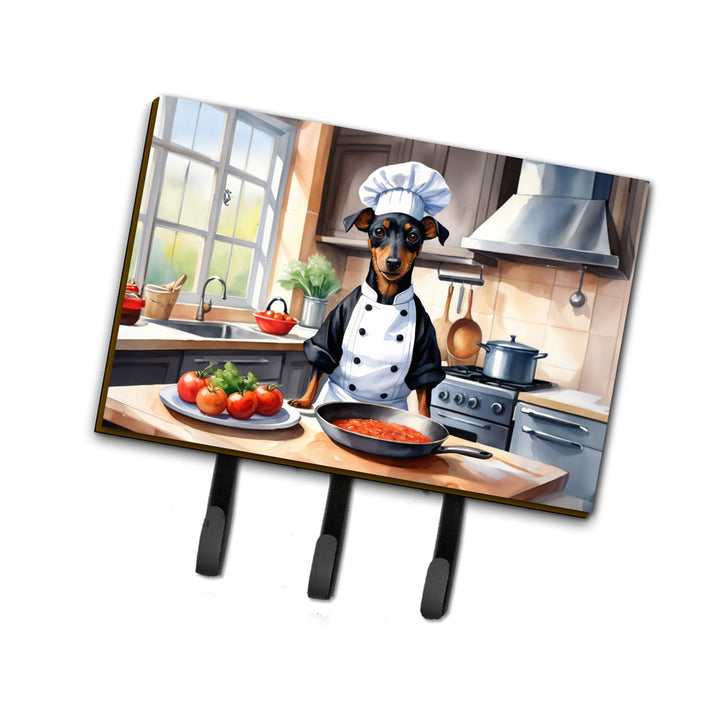 Yorkie Yorkshire Terrier The Chef Leash or Key Holder Image 8