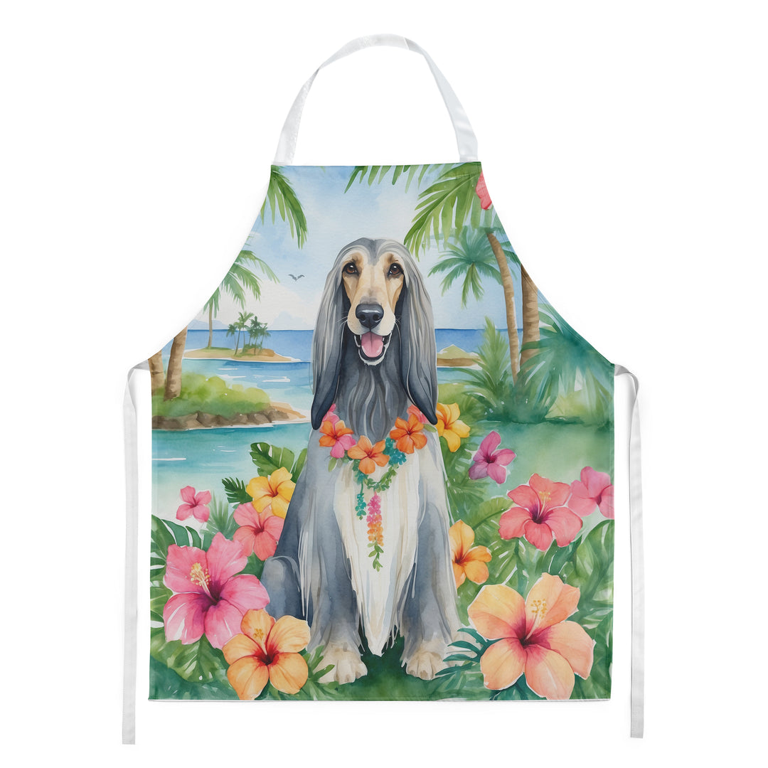 Yorkshire Terrier Luau Apron Image 3