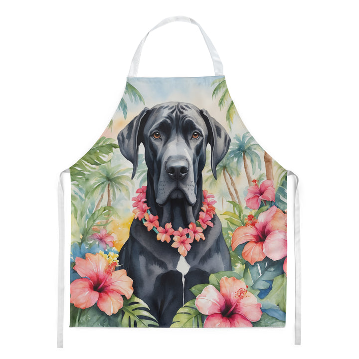 Yorkshire Terrier Luau Apron Image 3