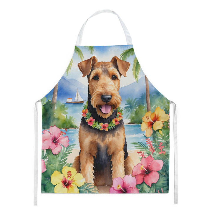 Yorkshire Terrier Luau Apron Image 4