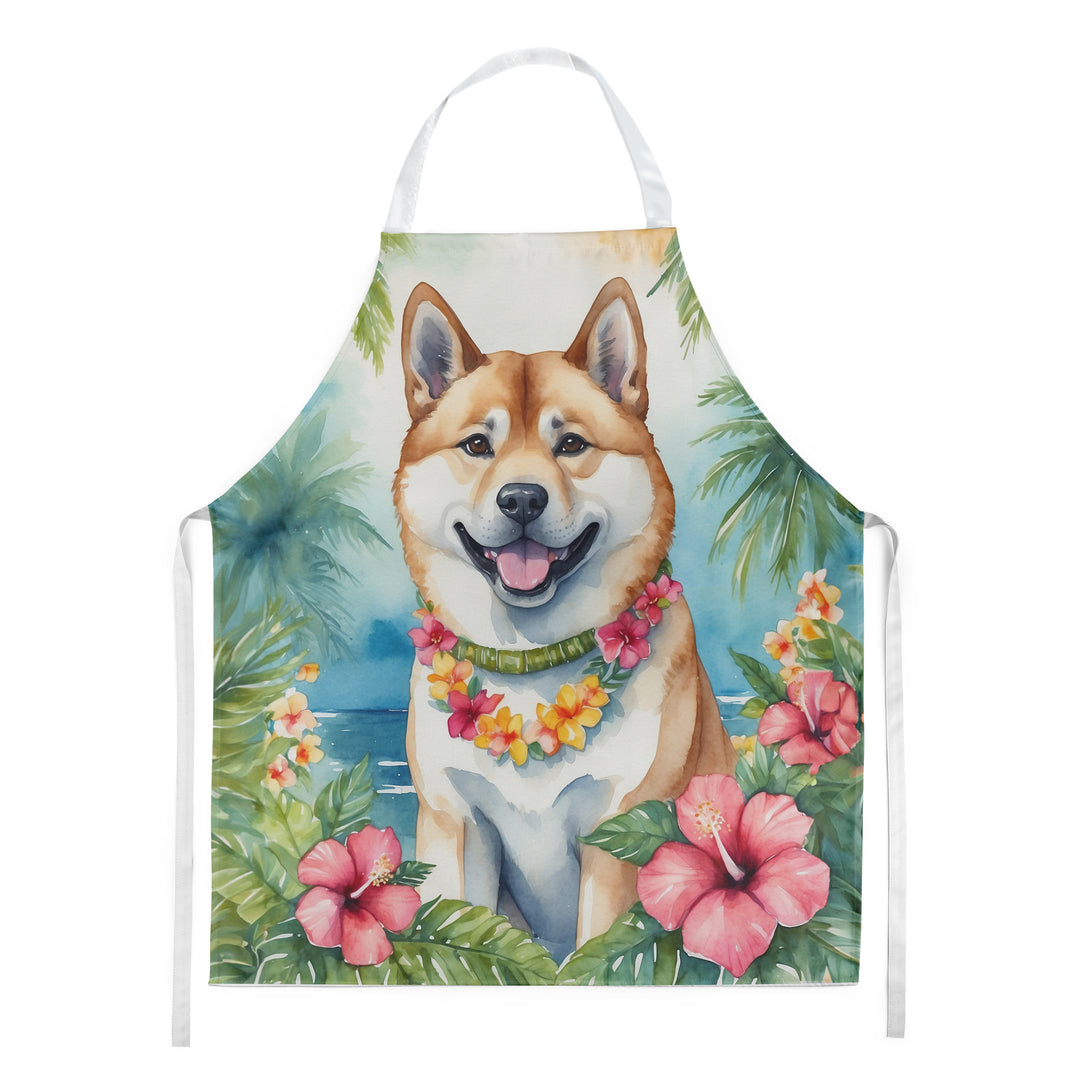 Yorkshire Terrier Luau Apron Image 5