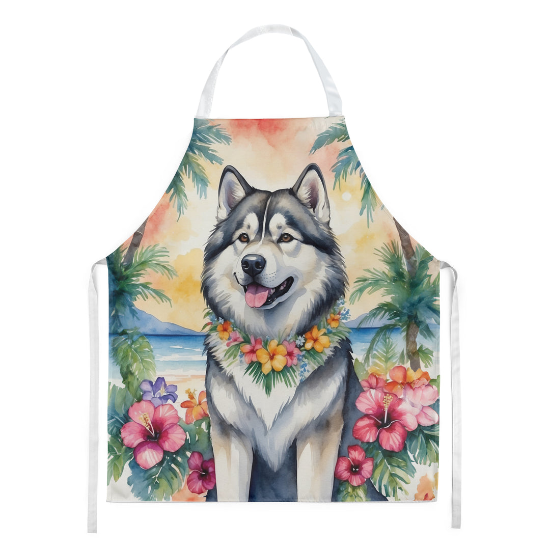 Yorkshire Terrier Luau Apron Image 6