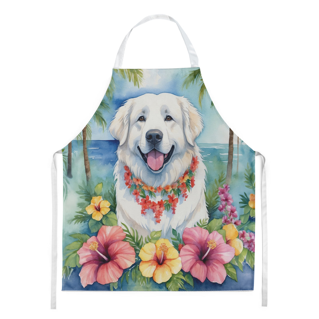 Yorkshire Terrier Luau Apron Image 5