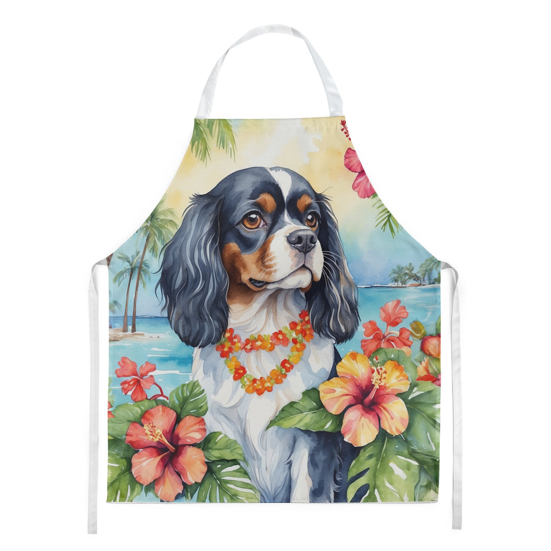 Yorkshire Terrier Luau Apron Image 1