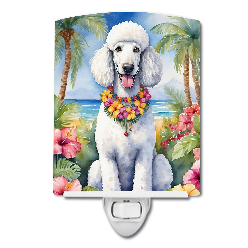 Yorkshire Terrier Luau Ceramic Night Light Image 3