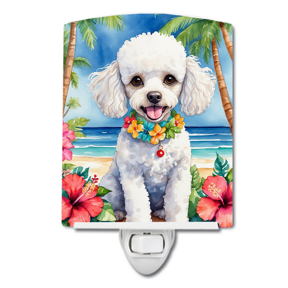 Yorkshire Terrier Luau Ceramic Night Light Image 4