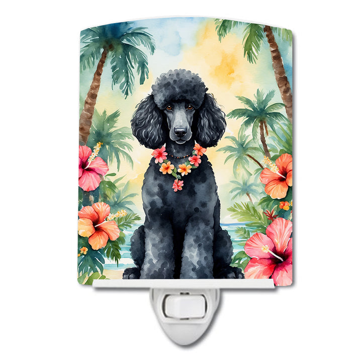 Yorkshire Terrier Luau Ceramic Night Light Image 5