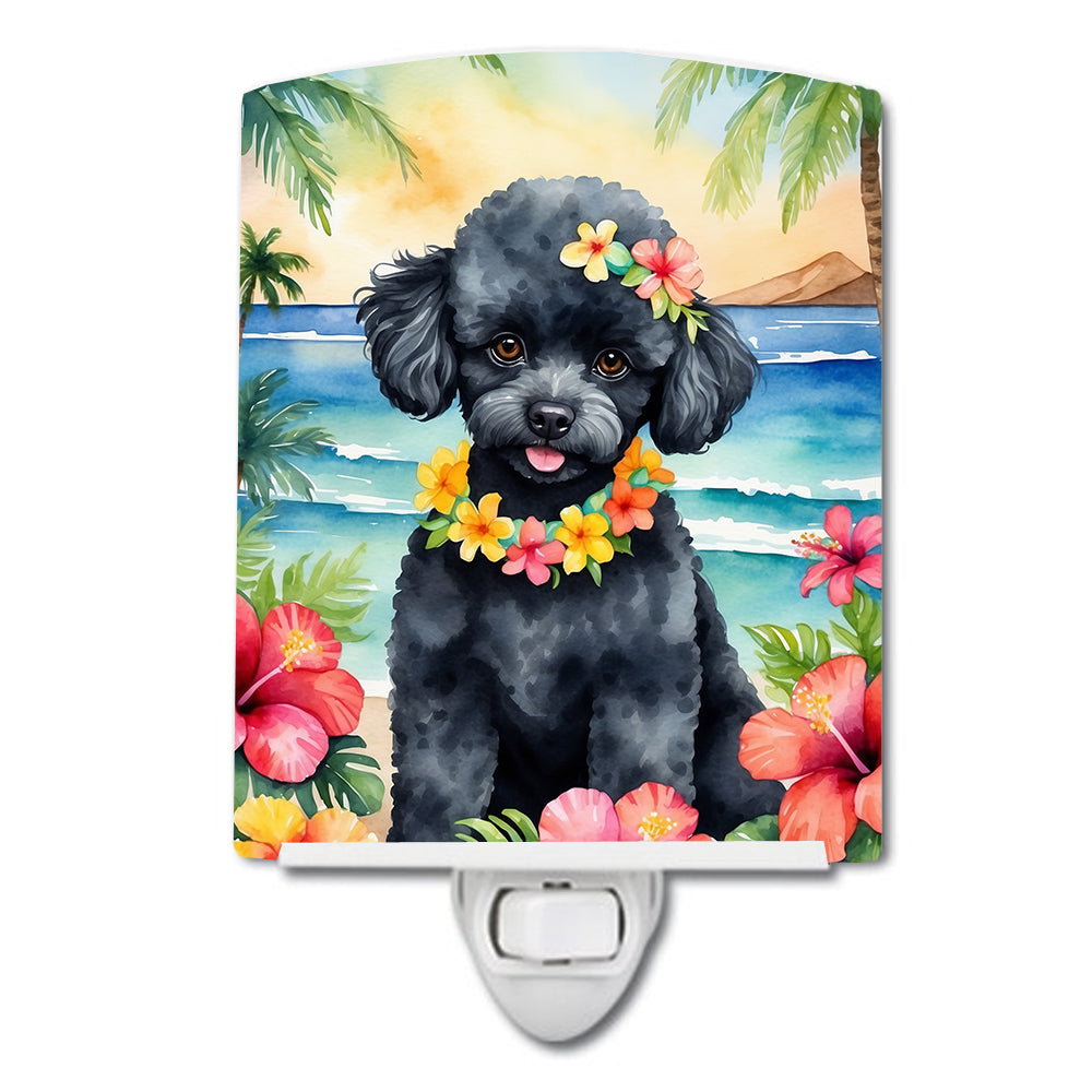 Yorkshire Terrier Luau Ceramic Night Light Image 6