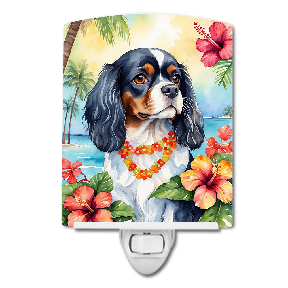 Yorkshire Terrier Luau Ceramic Night Light Image 8